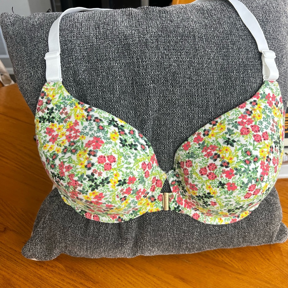Floral Print Bra - Multicolor
